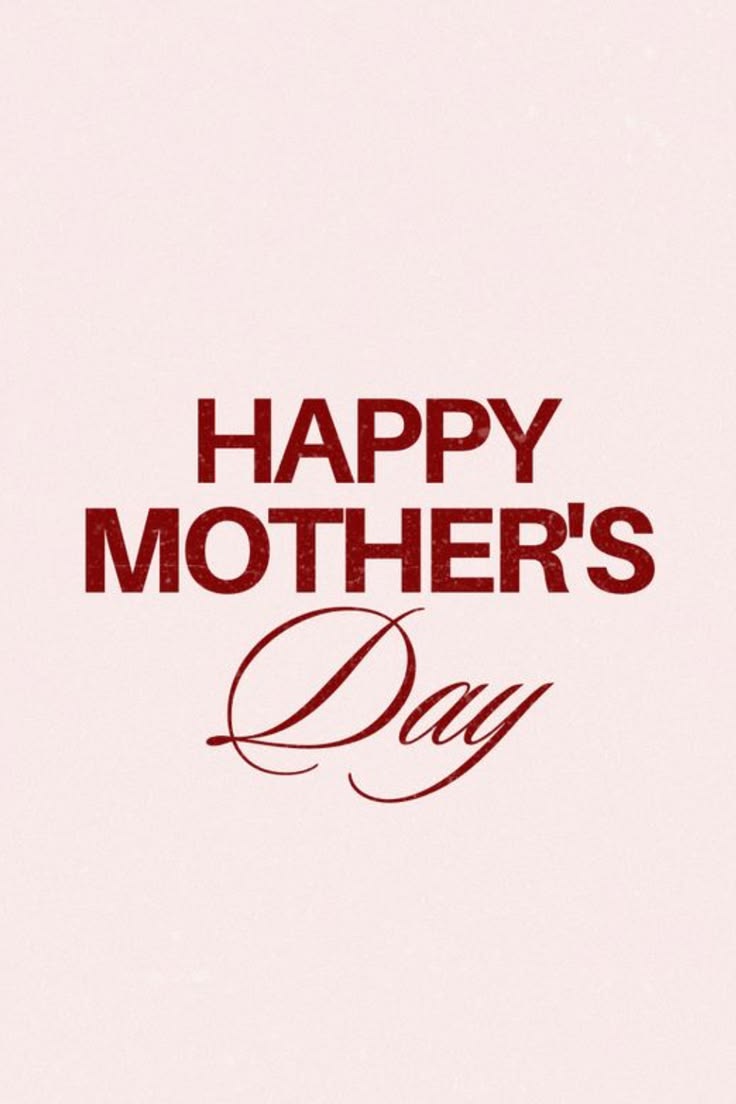 Happy Mother's Day